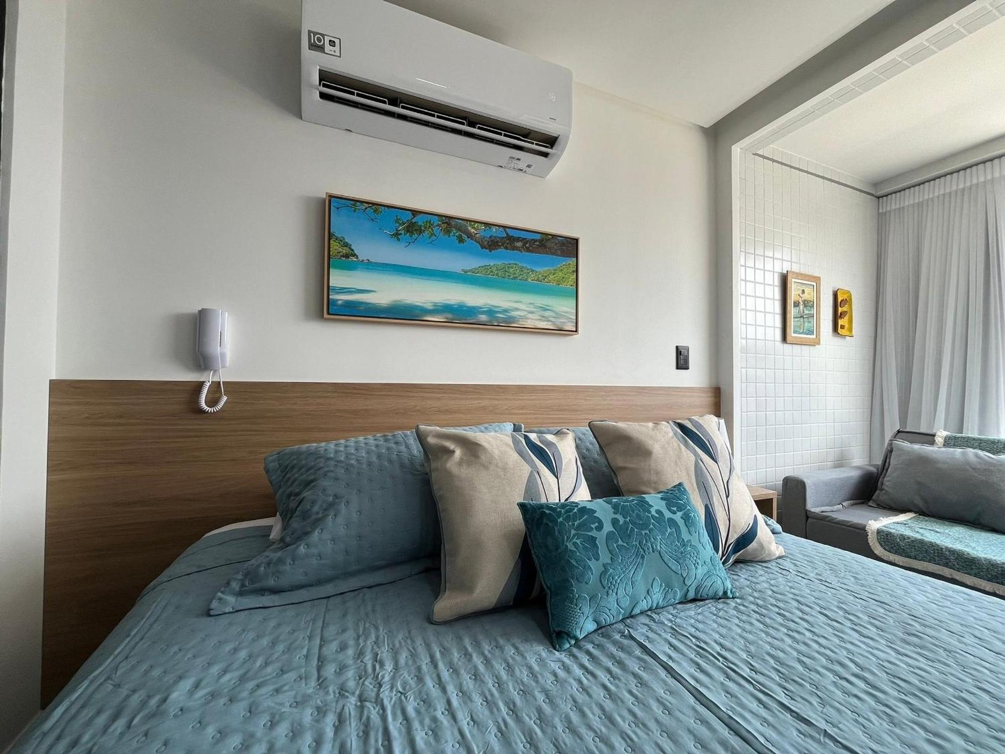 Espaco E Conforto Em Frente Ao Mar. Gbs 514 Apartamento *